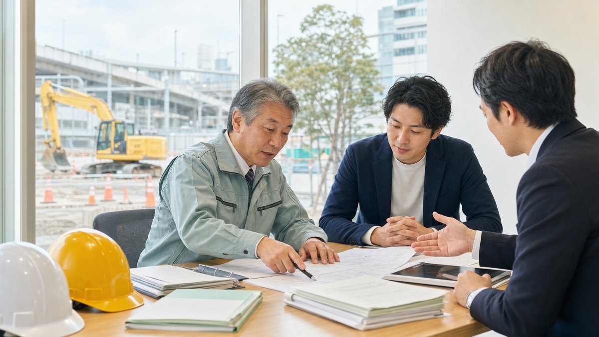 北関東の害虫駆除会社M&Aと事業承継について相談する経営者とアドバイザー